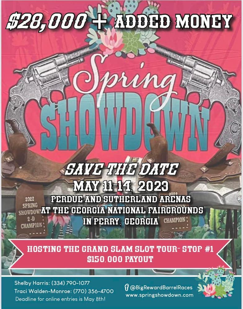 GA National Fairgrounds Ebarrelracing Com   Springshowdown 